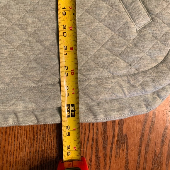 Eddie Bauer Pale Green Diamond Quilted Pullover Women’s Size M - Picture 15 of 15